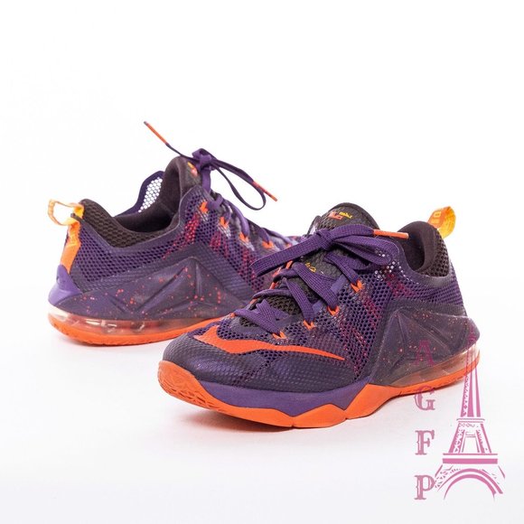 lebron 12 low court purple